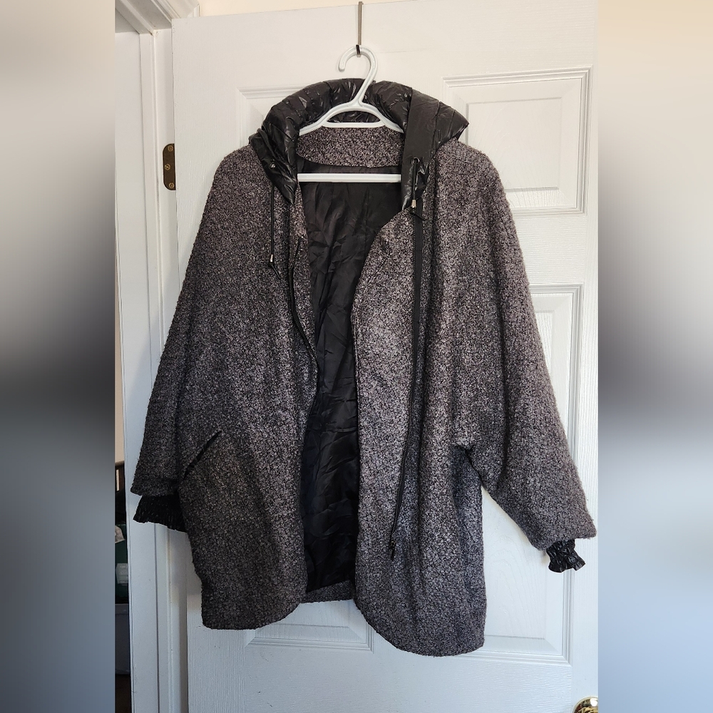 Mixed media jacket